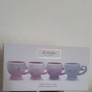 B'LOVED by Icing 4-Piece Tea Cup Set